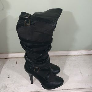 Sexy BLK Knee Boots 👢